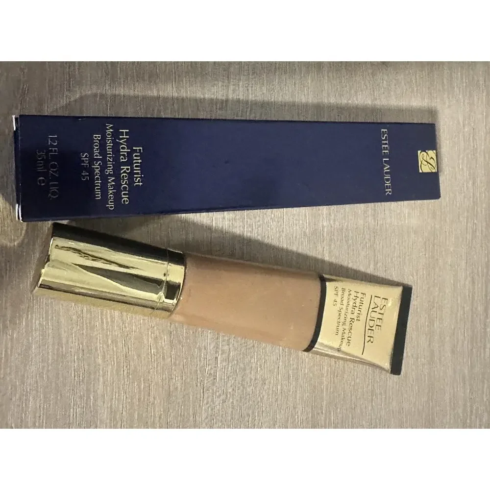Estee Lauder Futurist Hydra Rescue Foundation 5N2 Amber Honey SPF45 1.2oz 35ml